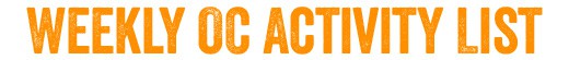 Orange County Family events