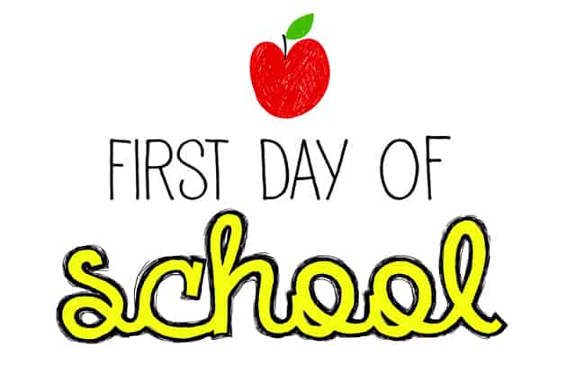 first day of school clipart free - photo #12