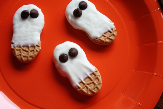 Ghost Cookies. Popsicle Blog