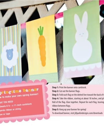 Easter Flag Printable