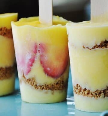 Banana Creme Popsicles