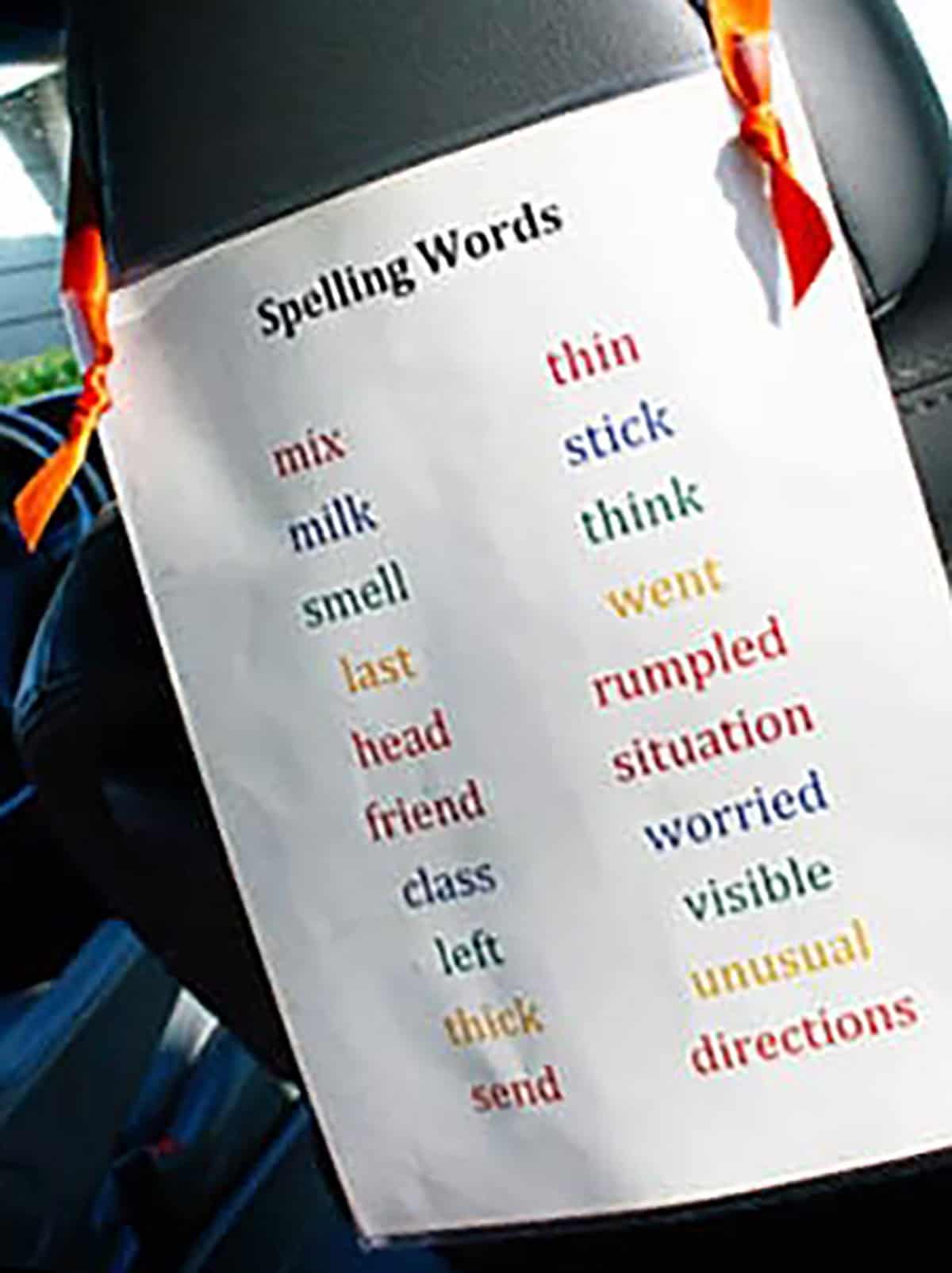 Back to School: Spelling Test Study Hack - Popsicle Blog