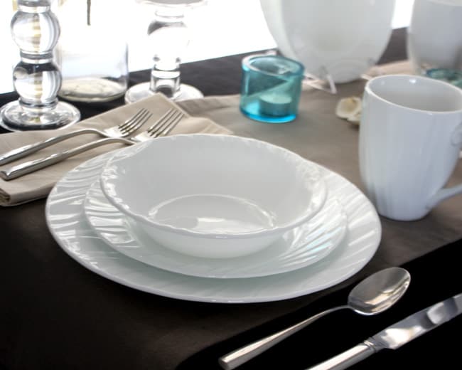 Corelle Shadow Dance 16-Pc. Set, Service for 4 - Macy's