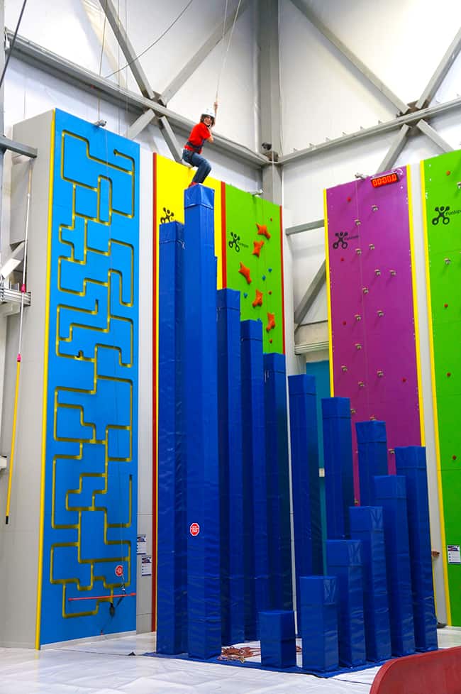 Funtopia Kids Indoor Rock Climbing in Orange County - Popsicle Blog