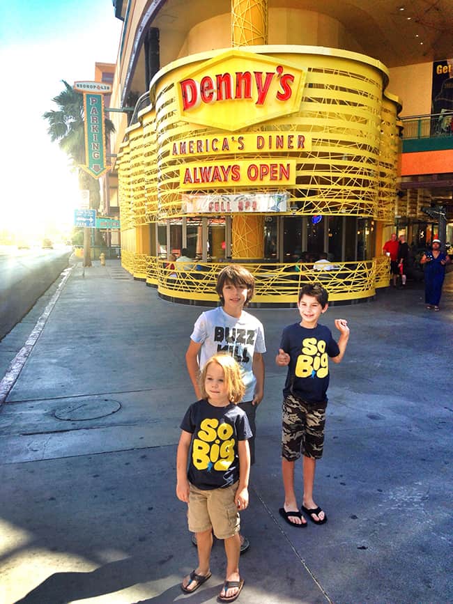 Inside Denny's Las Vegas Flagship Restaurant