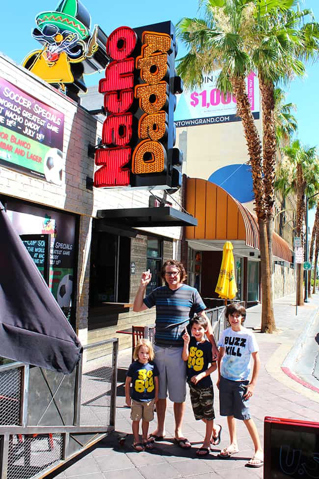 Popsicle Blog Road Trip: Fremont Street and Denny's - Popsicle Blog