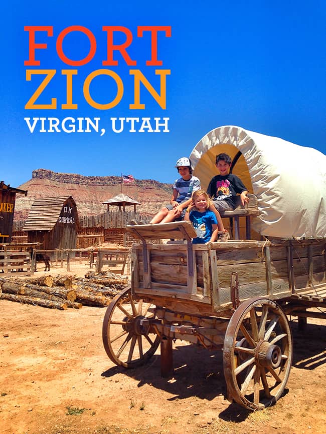 Fort Zion Trading Post in Virgin, Utah. A fun stop to make on your travel to Zion National Park. #Utah #familytravel #travel #Zion