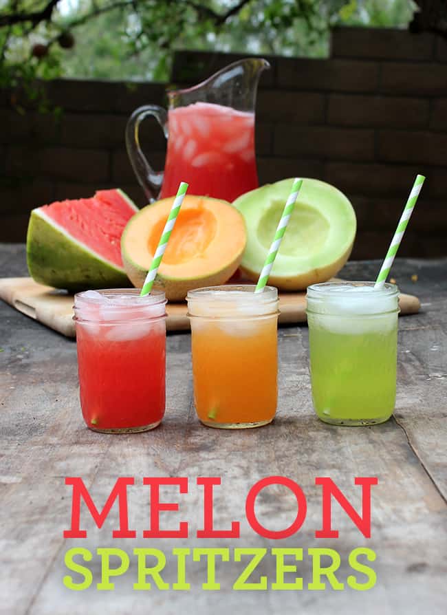 Easy Melon Spritzers | Summer Drink Recipe  #mocktail #SweetNLowStars