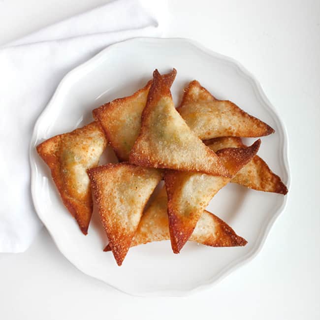 Broccoli Cheese Wontons recipe