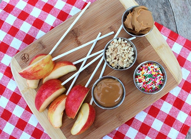 Easy Caramel Apple Snack Idea