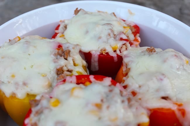 Turkey Stuffed Bell Peppers Recipe