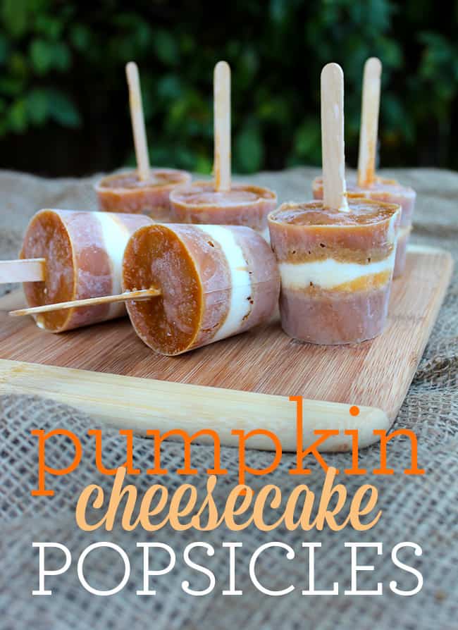 Pumpkin Cheesecake Popsicle recipe