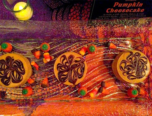 Disneyland Pumpkin Cheesecake
