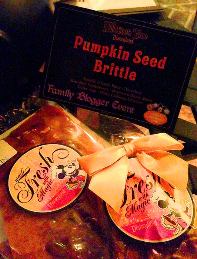 Disneyland Pumpkin Seed Brittle