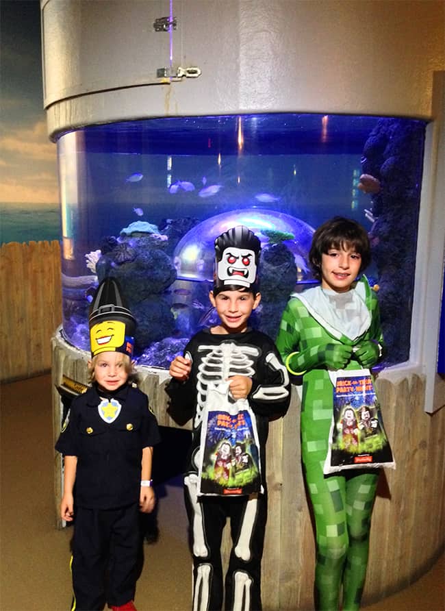 Legoland Brick-or-Treat at Sealife