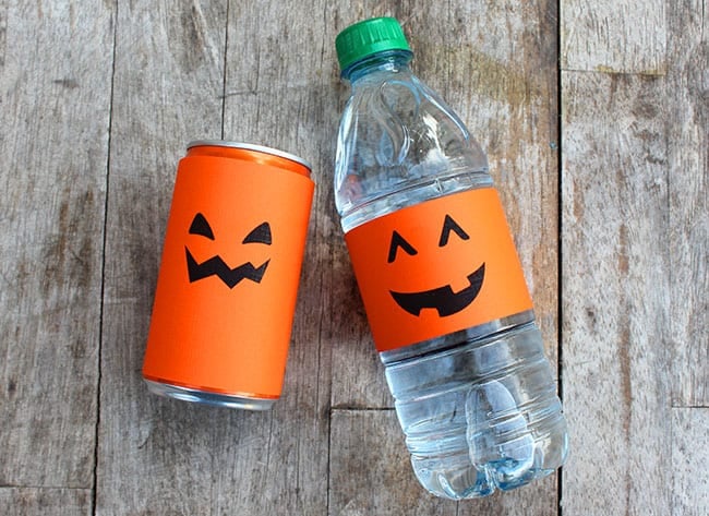 Halloween drink printable! #free #printable #spookysnacks