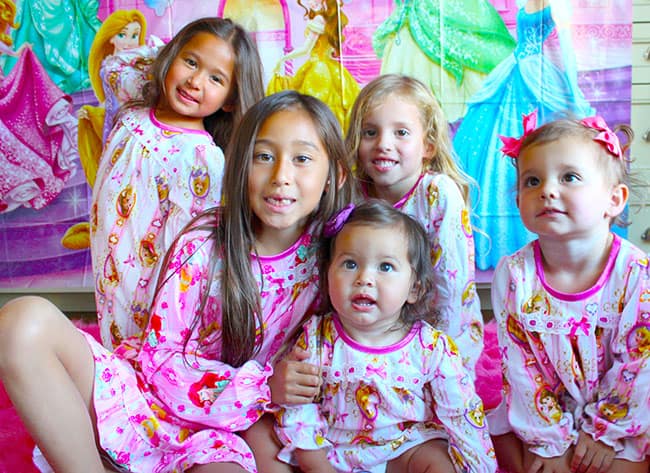 princess-pajamas-party