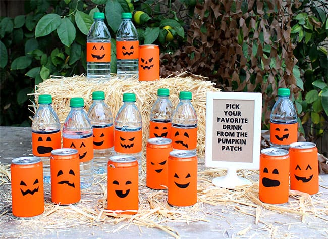 Halloween Drink Pumpkin Patch #spookysnacks