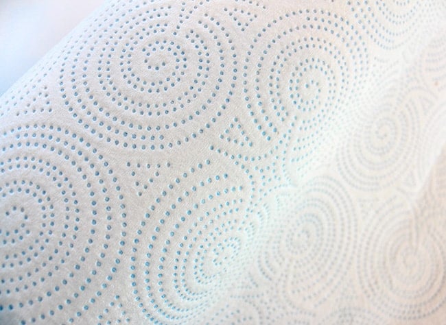 sparkle hint of color blue pattern