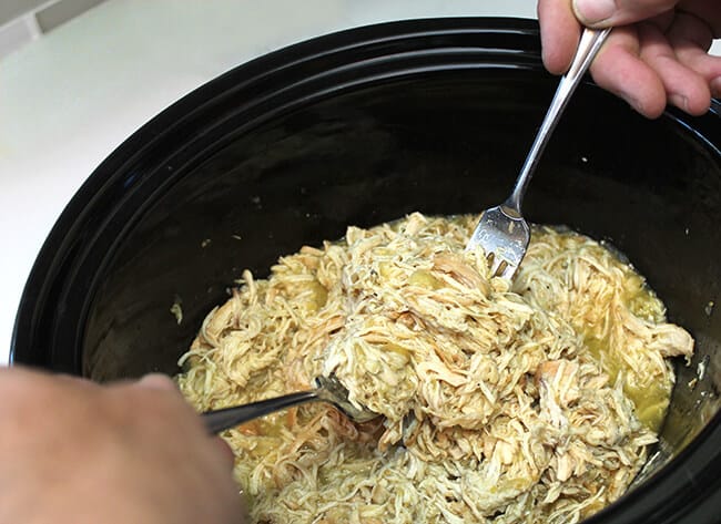 Crockpot Chicken Tacos