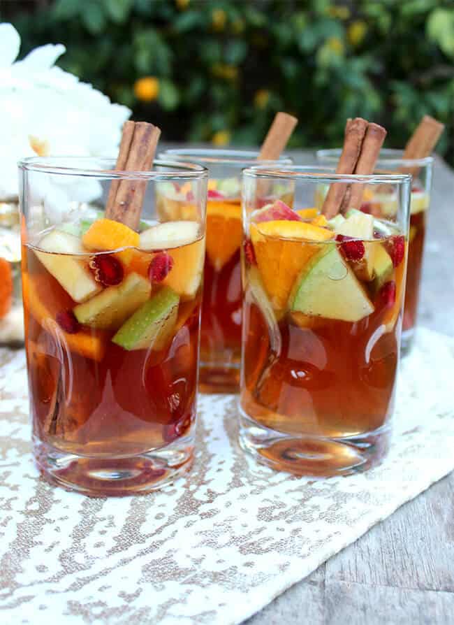 Thanksgiving Spiced Apple Cider Punch