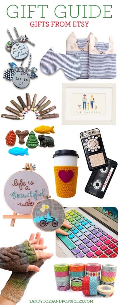 Holiday Gift Guide for Handmade Gifts from Etsy - Popsicle Blog