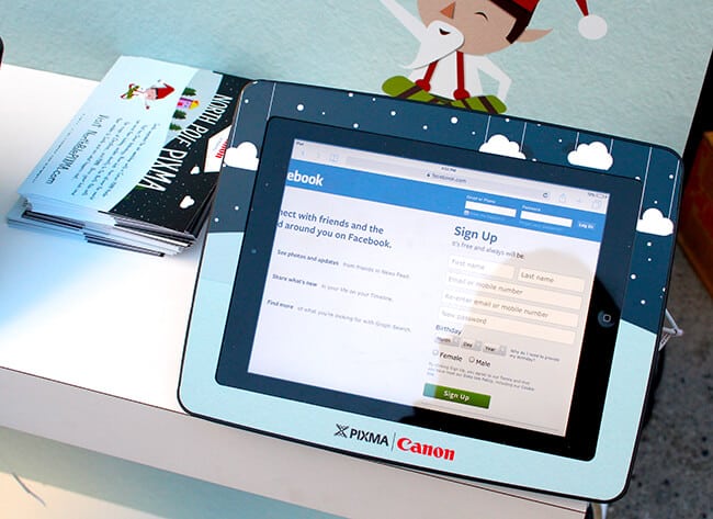 Canon Northpole Pixma app sign up