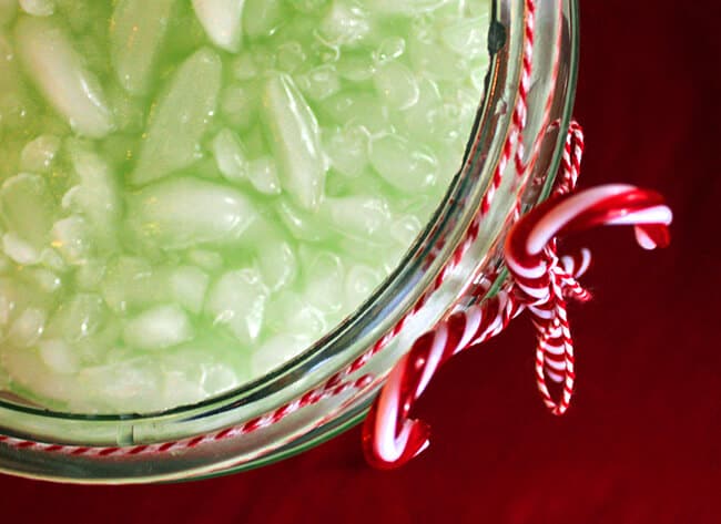 Christmas grinch punch recipe