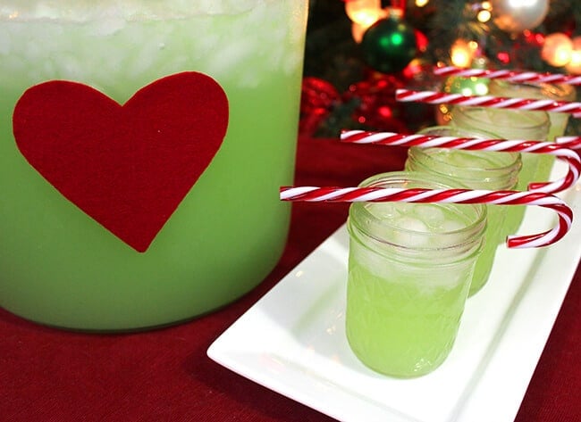 grinch juice punch