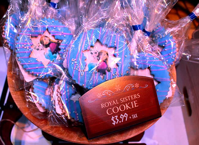 California Adventure Frozen Cookies