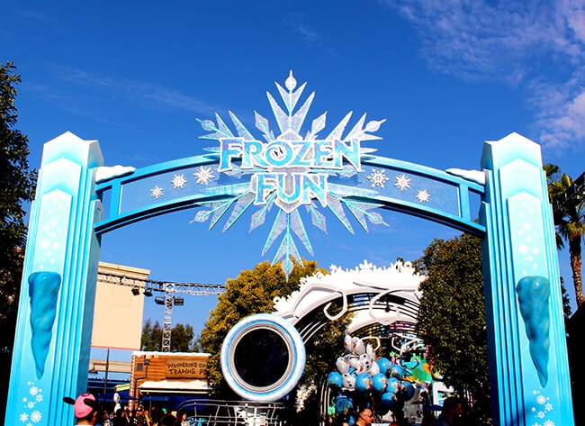 California Adventure Frozen Fun Land