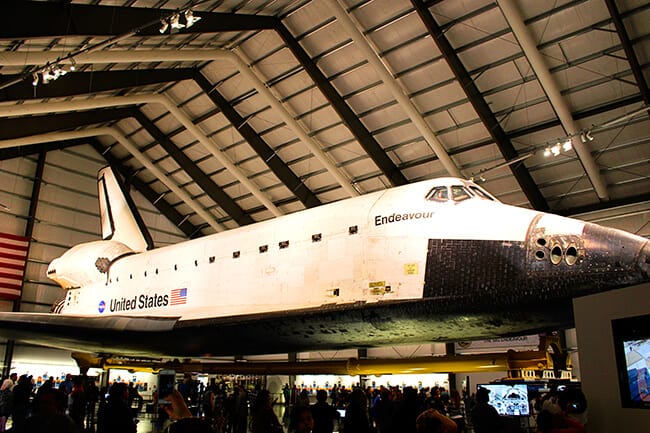 Endeavor Space Shuttle California Science Center