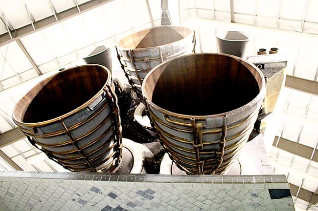 Endeavor Space Shuttle Rocket Boosters