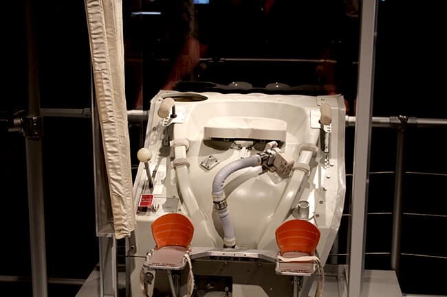 Endeavor Space Shuttle toilet