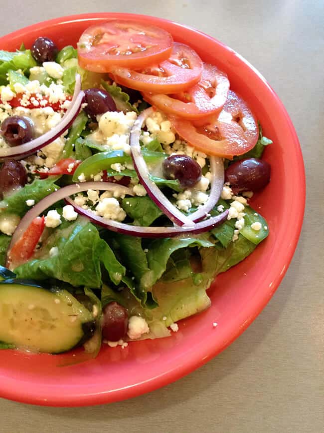 elbows-mac-cheese-greek-salad