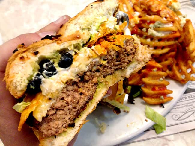 farrells-seven-layer-dip-burger