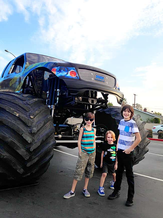 monster jam 2015 anaheim angels stadium