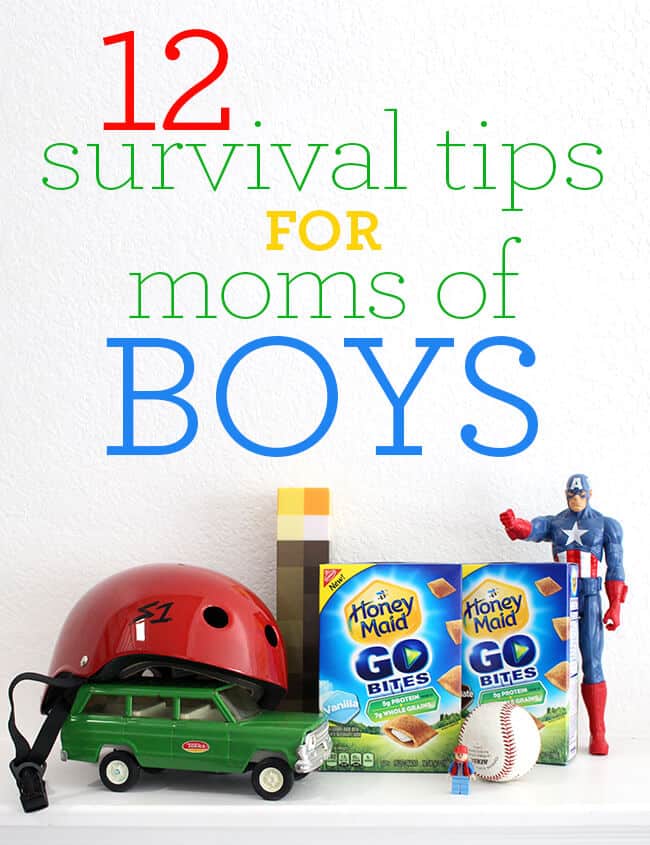 survival tips for moms of boys