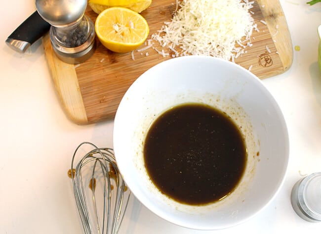 How to Make Lemon Balsamic Dressing