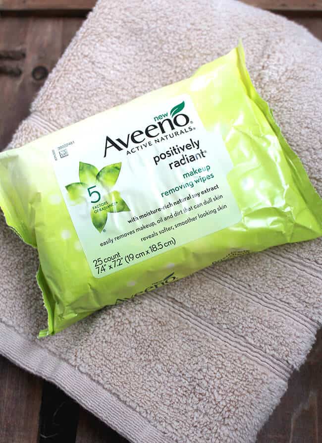 Aveeno Radiant Makeup Remover