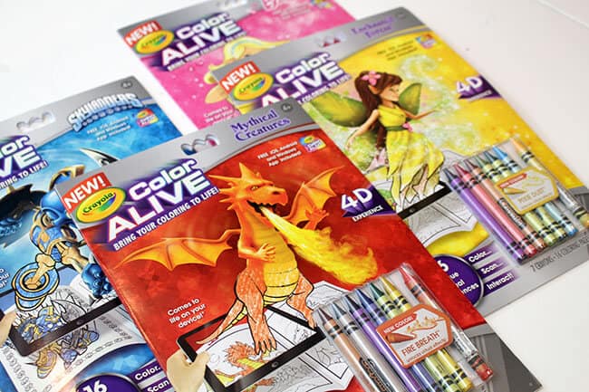 Crayola Color Alive Books 4D app