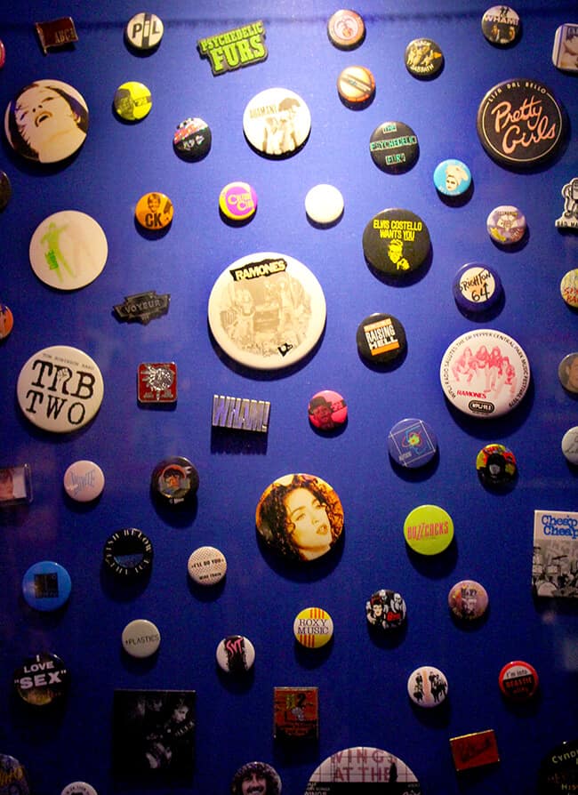 Hard Rock Cafe Concert Button Wall