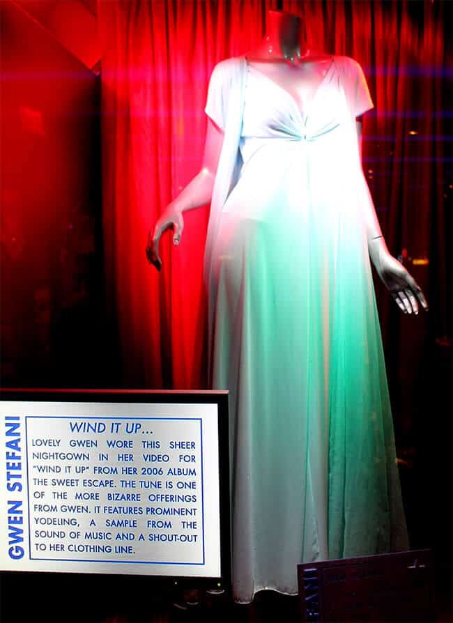 Hard Rock Cafe Gwen Stephani Memorabilia