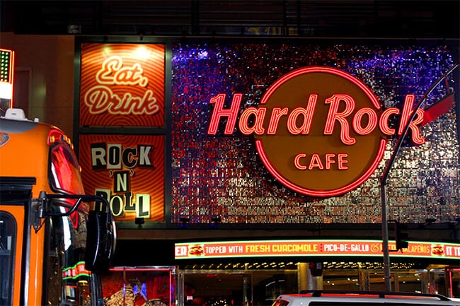 Hollywood, CA Restaurants, Hard Rock Cafe Hollywood, CA