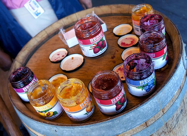 Knott's Berry Bloom_Jam tasting