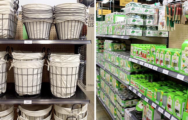 Orchard Hardware Supply Mason Jars Laundry Baskets