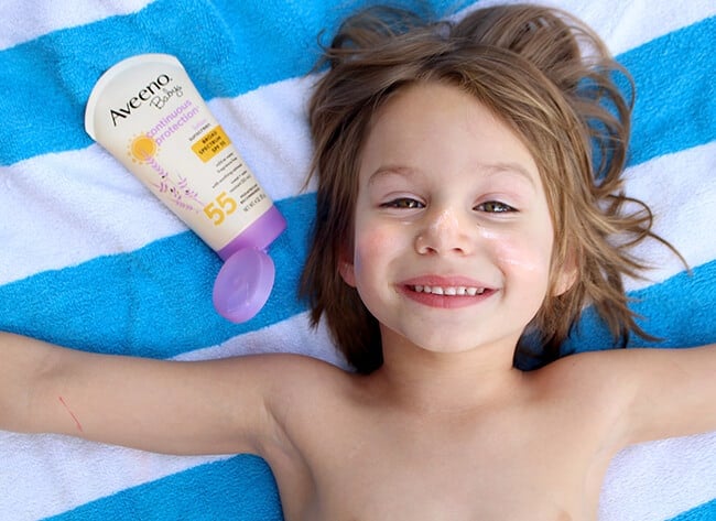 Aveeno Baby Sunscreen Hypoallergenic Lotion