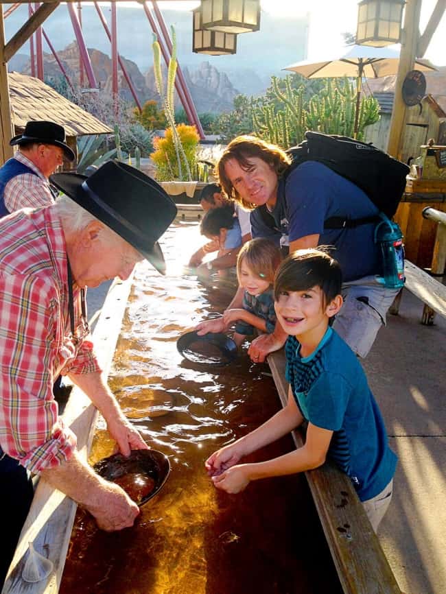 How to Pan for Real 22K Gold at Knott's Berry Farm