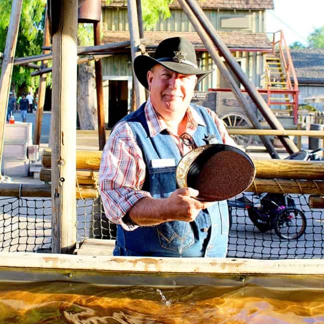 How to Pan for Real Gold at Knott's