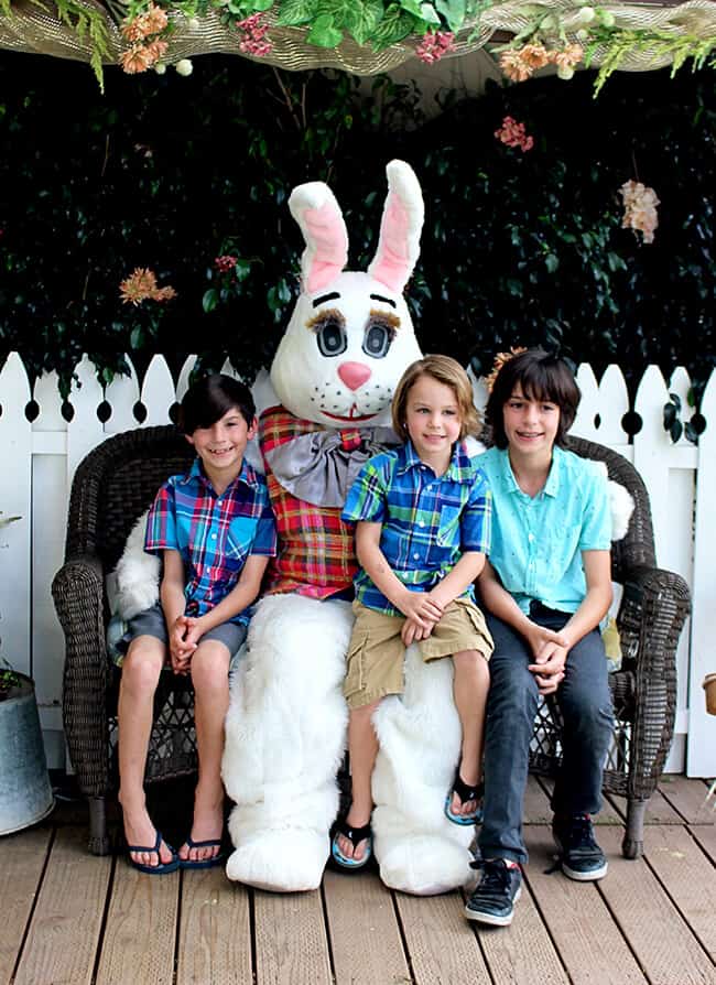 Irvine Park Railroad Easter Bunny
